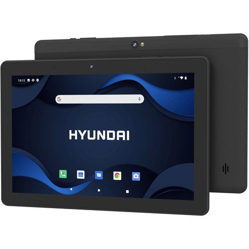 Hyundai HyTab Plus 10LB3, 10.1" 1280x800 HD IPS, Quad-Core Processor, Android 11 Go edition, 2GB RAM, 32GB Storage, Dual Camera, LATAM LTE - Black