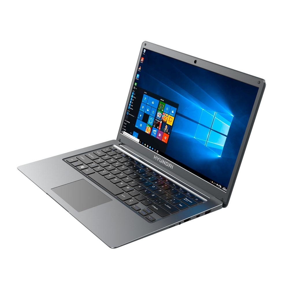 Laptop Hyundai Thinnote-A, 14.1” Intel Celeron, 4GB RAM, 64GB HDD, Windows 10 Home S Mode - Gris