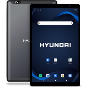 Hyundai HyTab Plus 10LB1, Tablet de 10.1" , 1280x800 HD IPS, Android 10 Go edition, Procesador Quad-Core, 2GB RAM, 32GB Almacenamiento, 2MP/5MP, LTE - Space Gray