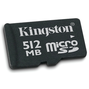 microSD Kingston - 512 MB