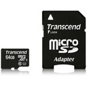 microSDXC Transcend - 64 GB - Class 10/UHS-I